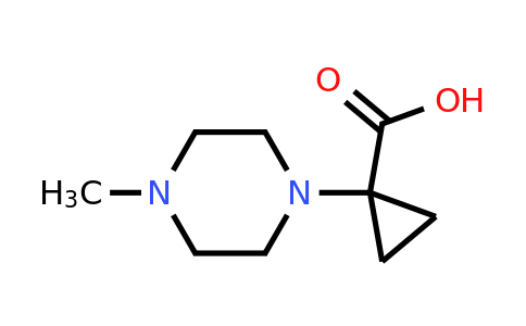 CAS 1225058-82-1 | 1-(4-methylpiperazin-1-yl)cyclopropane-1-carboxylic acid
