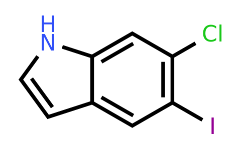 CAS 122509-74-4 | 6-chloro-5-iodo-1H-indole
