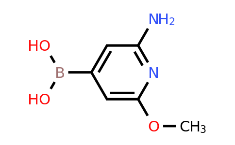 CAS 1225222-02-5 | 2-Amino-6-methoxypyridin-4-ylboronic acid