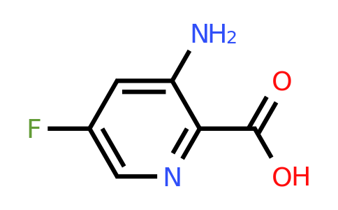 CAS 1225225-14-8 | 3-Amino-5-fluoropicolinic acid