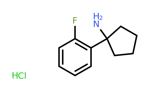 CAS 1225335-98-7 | 1-(2-Fluorophenyl)cyclopentanamine hydrochloride