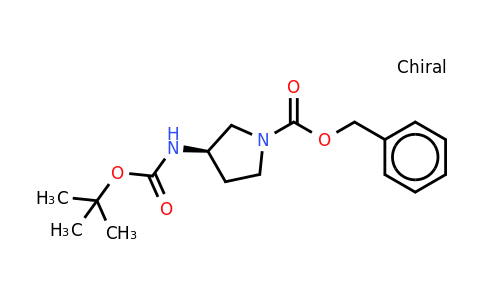 (R)-1-Cbz-3-BOC-aminopyrrolidine