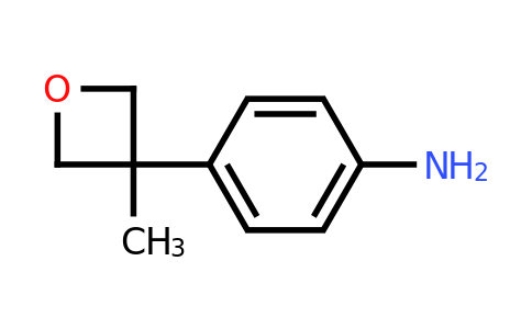 CAS 1225380-12-0 | 4-(3-methyloxetan-3-yl)aniline