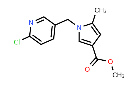 CAS 1225380-37-9 | Methyl 1-((6-chloropyridin-3-yl)methyl)-5-methyl-1H-pyrrole-3-carboxylate