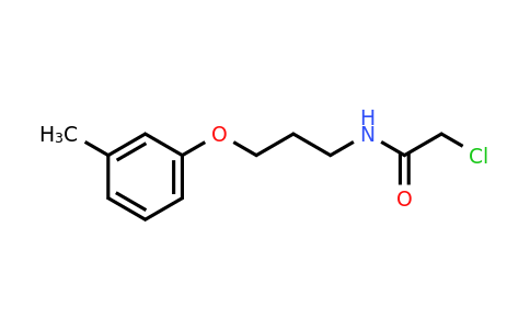 CAS 1225480-24-9 | 2-Chloro-N-[3-(3-methylphenoxy)propyl]acetamide