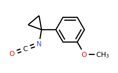 CAS 1225518-37-5 | 1-(1-Isocyanatocyclopropyl)-3-methoxybenzene
