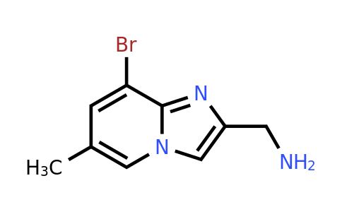 CAS 1225536-13-9 | (8-bromo-6-methyl-imidazo[1,2-a]pyridin-2-yl)methanamine