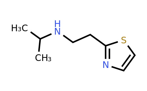 CAS 1225627-16-6 | (propan-2-yl)[2-(1,3-thiazol-2-yl)ethyl]amine