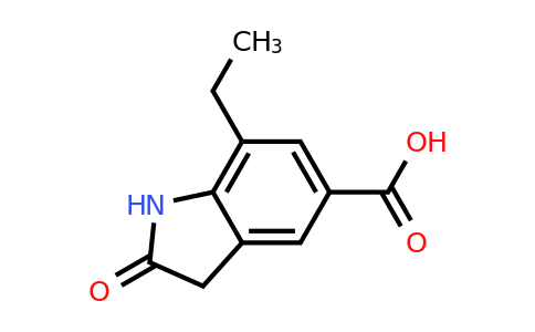 CAS 1225693-10-6 | 7-Ethyl-2-oxoindoline-5-carboxylic acid