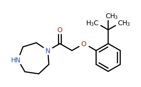 CAS 1225727-10-5 | 2-(2-tert-butylphenoxy)-1-(1,4-diazepan-1-yl)ethan-1-one