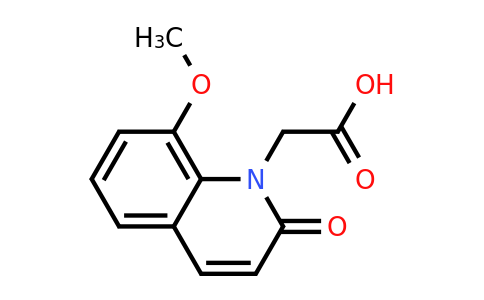 CAS 1225751-49-4 | 2-(8-Methoxy-2-oxoquinolin-1(2H)-yl)acetic acid