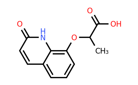 CAS 1225751-57-4 | 2-((2-Oxo-1,2-dihydroquinolin-8-yl)oxy)propanoic acid