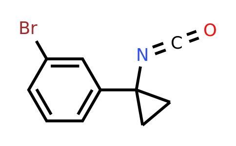 CAS 1225829-30-0 | 1-Bromo-3-(1-isocyanatocyclopropyl)benzene