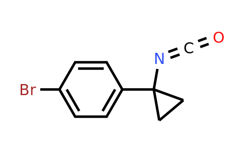 CAS 1225829-37-7 | 1-Bromo-4-(1-isocyanatocyclopropyl)benzene