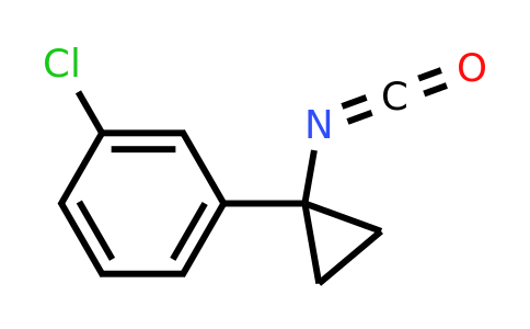 CAS 1225846-51-4 | 1-Chloro-3-(1-isocyanatocyclopropyl)benzene
