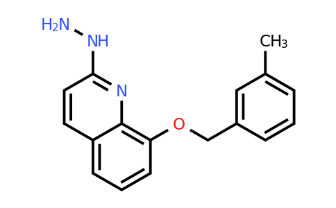 CAS 1225870-57-4 | 2-Hydrazinyl-8-((3-methylbenzyl)oxy)quinoline