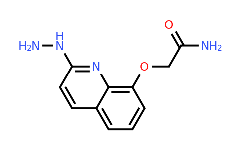 CAS 1225871-07-7 | 2-((2-Hydrazinylquinolin-8-yl)oxy)acetamide