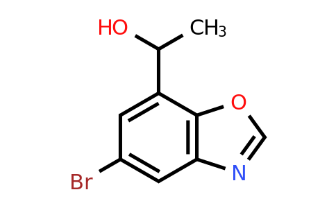 CAS 1225879-57-1 | 1-(5-bromo-1,3-benzoxazol-7-yl)ethan-1-ol