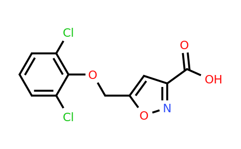 CAS 1225900-23-1 | 5-[(2,6-dichlorophenoxy)methyl]-1,2-oxazole-3-carboxylic acid