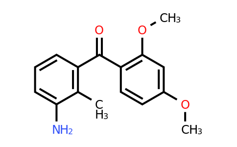 CAS 1225901-76-7 | (3-Amino-2-methylphenyl)(2,4-dimethoxyphenyl)methanone