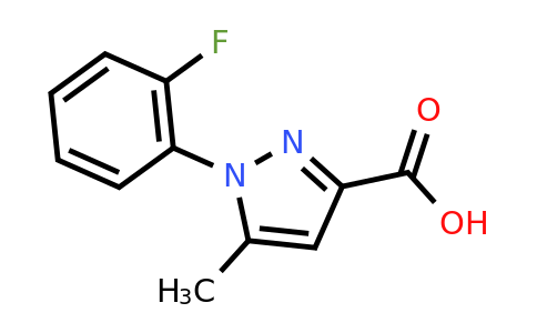 CAS 1225999-19-8 | 1-(2-fluorophenyl)-5-methyl-1H-pyrazole-3-carboxylic acid