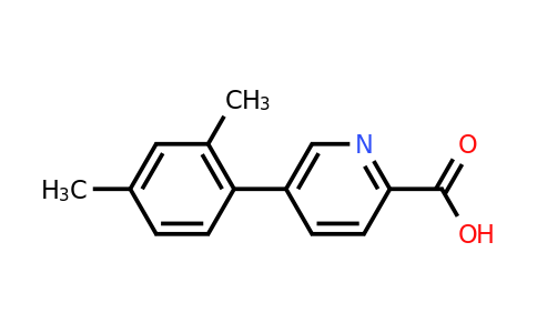 CAS 1226037-84-8 | 5-(2,4-Dimethylphenyl)picolinic acid