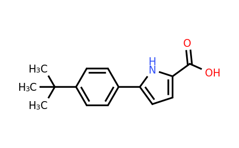 CAS 1226064-61-4 | 5-(4-(tert-Butyl)phenyl)-1H-pyrrole-2-carboxylic acid