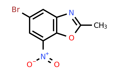 CAS 1226072-60-1 | 5-bromo-2-methyl-7-nitro-1,3-benzoxazole