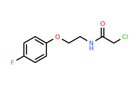 CAS 1226121-35-2 | 2-Chloro-N-[2-(4-fluorophenoxy)ethyl]acetamide