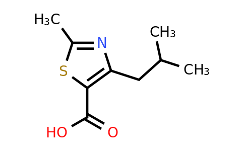 CAS 1226165-44-1 | 2-methyl-4-(2-methylpropyl)-1,3-thiazole-5-carboxylic acid