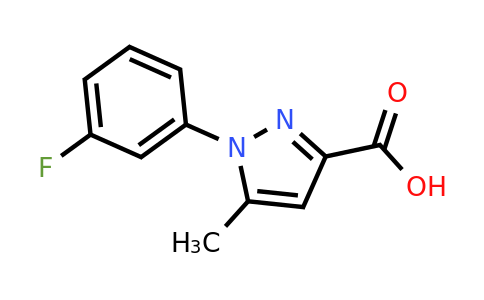 CAS 1226167-76-5 | 1-(3-fluorophenyl)-5-methyl-1H-pyrazole-3-carboxylic acid