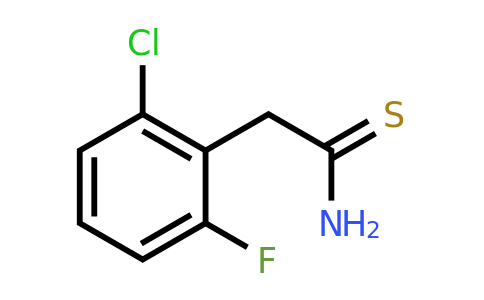 CAS 1226180-05-7 | 2-(2-Chloro-6-fluorophenyl)ethanethioamide