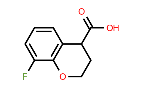 CAS 1226195-55-6 | 8-Fluoro-3,4-dihydro-2H-1-benzopyran-4-carboxylic acid