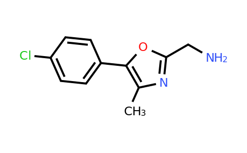 CAS 1226210-63-4 | [5-(4-chlorophenyl)-4-methyl-1,3-oxazol-2-yl]methanamine