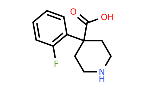 CAS 1226211-99-9 | 4-(2-Fluoro-phenyl)-piperidine-4-carboxylic acid