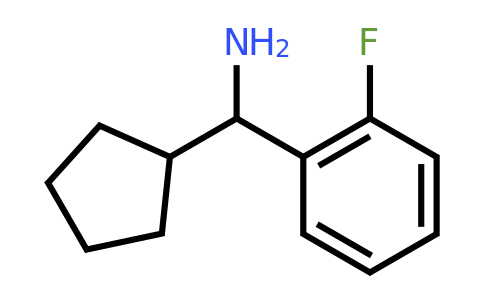CAS 1226407-92-6 | cyclopentyl(2-fluorophenyl)methanamine