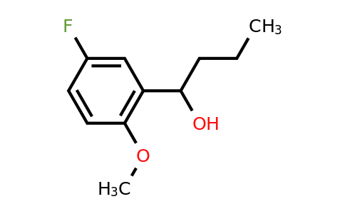 CAS 1226425-20-2 | 1-(5-Fluoro-2-methoxyphenyl)butan-1-ol
