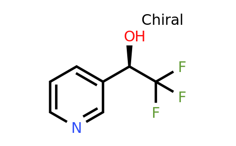 CAS 1226507-63-6 | (1R)-2,2,2-trifluoro-1-(pyridin-3-yl)ethan-1-ol