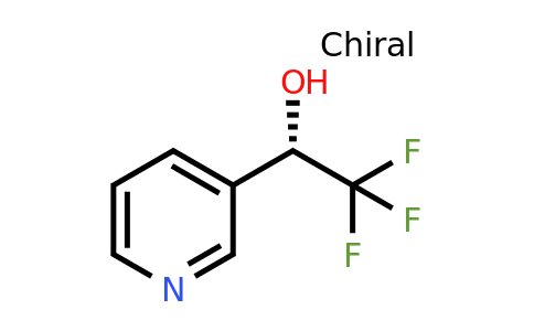 CAS 1226507-66-9 | (1S)-2,2,2-trifluoro-1-(pyridin-3-yl)ethan-1-ol