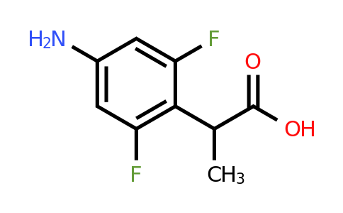 CAS 1226776-88-0 | 2-(4-Amino-2,6-difluorophenyl)propanoic acid