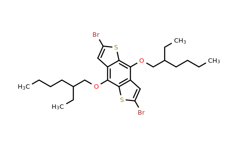 CAS 1226782-13-3 | 2,6-Dibromo-4,8-bis((2-ethylhexyl)oxy)benzo[1,2-b:4,5-b']dithiophene