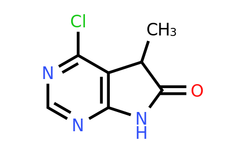 CAS 1226804-06-3 | 4-chloro-5-methyl-5H,6H,7H-pyrrolo[2,3-d]pyrimidin-6-one