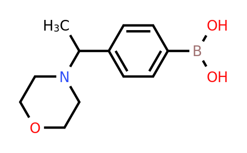 CAS 1226814-83-0 | [4-(1-Morpholin-4-ylethyl)phenyl]boronic acid