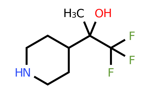 CAS 1227068-37-2 | 1,1,1-Trifluoro-2-(piperidin-4-yl)propan-2-ol