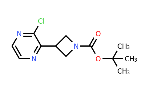 CAS 1227068-60-1 | tert-Butyl 3-(3-chloropyrazin-2-yl)azetidine-1-carboxylate