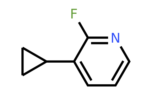 CAS 1227177-68-5 | 3-Cyclopropyl-2-fluoropyridine
