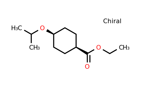 CAS 1227187-60-1 | cyclohexanecarboxylic acid, 4-(1-methylethoxy)-, ethyl ester, cis-