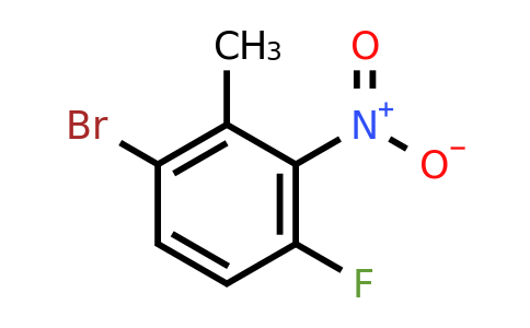 CAS 1227210-35-6 | 1-bromo-4-fluoro-2-methyl-3-nitrobenzene