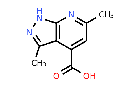 CAS 1227268-91-8 | 3,6-dimethyl-1H-pyrazolo[3,4-b]pyridine-4-carboxylic acid