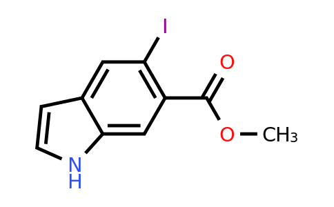 CAS 1227269-05-7 | methyl 5-iodo-1H-indole-6-carboxylate